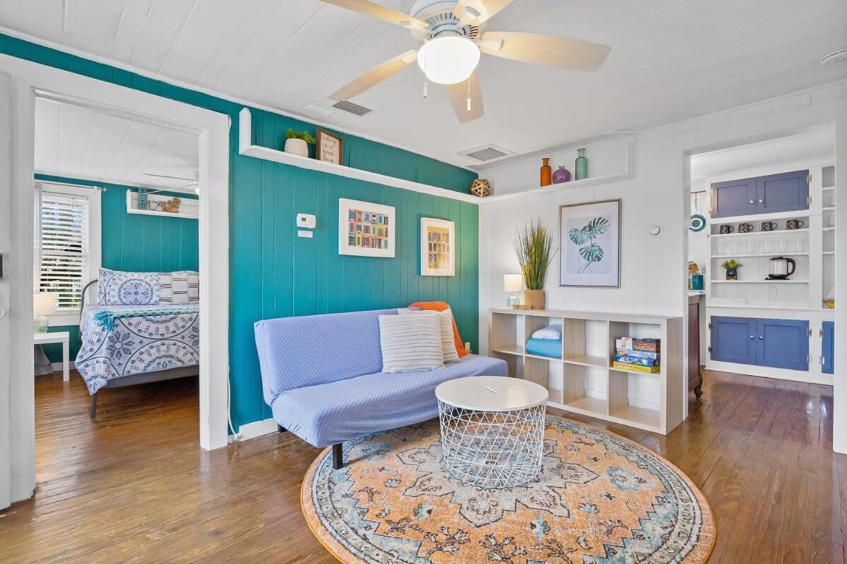 סיינט אגוסטין Marvelous Mermaid Bungalow, Dog-Friendly Upstairs Apt In Prime Vilano Beach מראה חיצוני תמונה