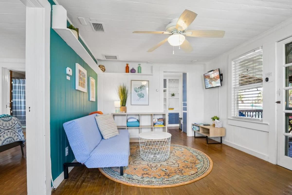 סיינט אגוסטין Marvelous Mermaid Bungalow, Dog-Friendly Upstairs Apt In Prime Vilano Beach מראה חיצוני תמונה
