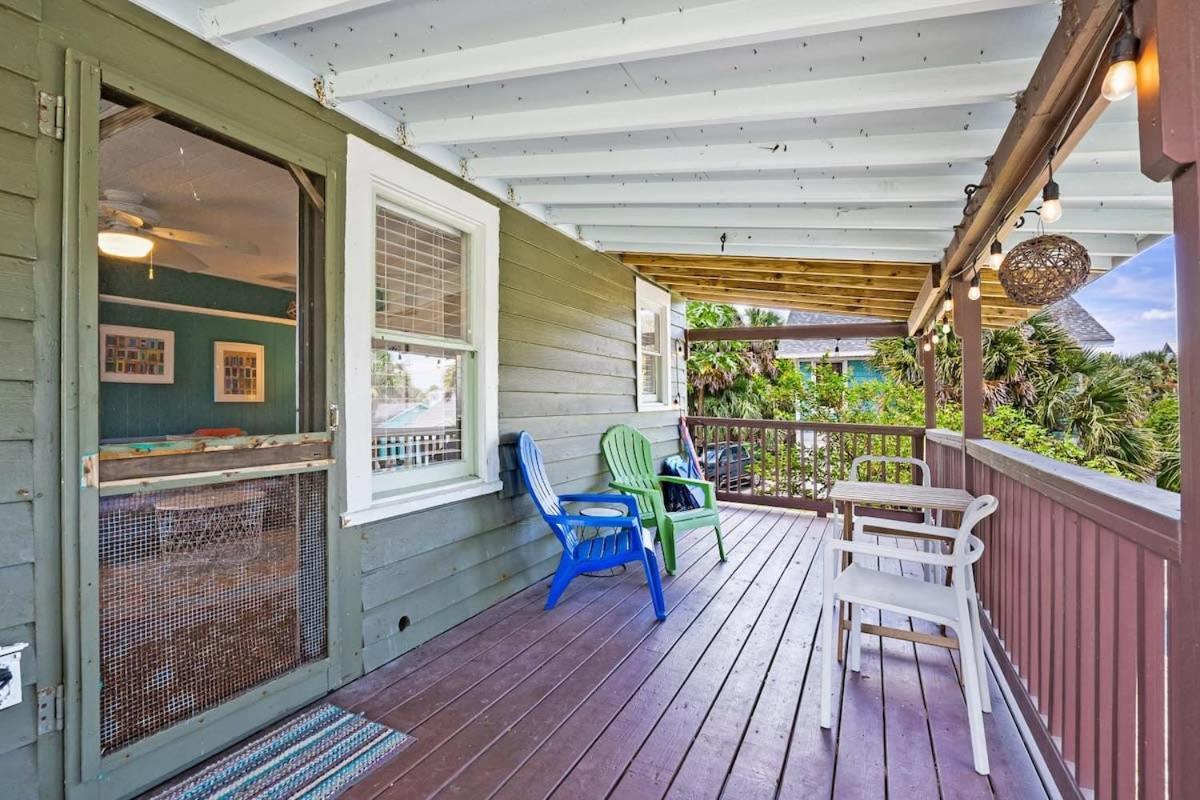 סיינט אגוסטין Marvelous Mermaid Bungalow, Dog-Friendly Upstairs Apt In Prime Vilano Beach מראה חיצוני תמונה